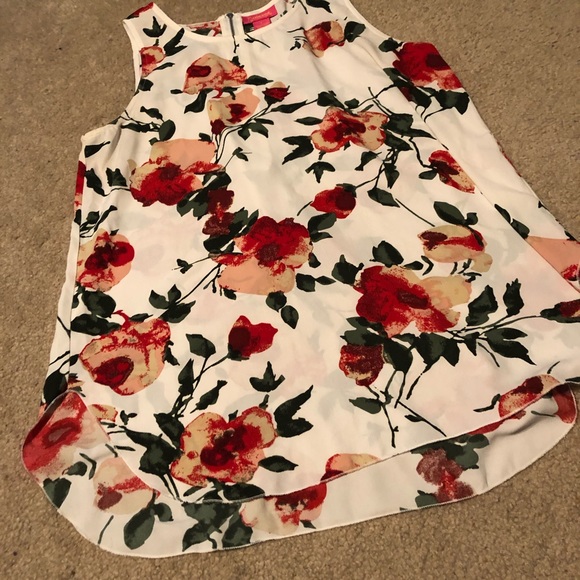 Catherine Malandrino Tops - Catharine Malandrino Floral Top - Large